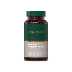Bonusan Vitamina B Complex Activo 60 Cápsulas Vegetarianas