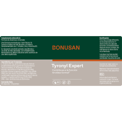 ingredientes Bonusan Tyronyl Expert 90 Cápsulas Vegetarianas