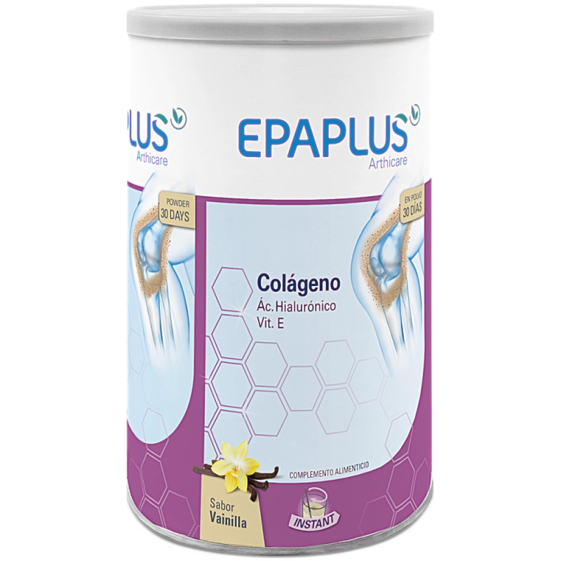 Epaplus Colágeno + Hialurónico 305g sabor vainilla