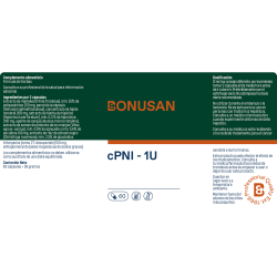 ingredientes Bonusan cPNI - 1U 60 Cápsulas