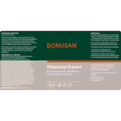 ingredientes Bonusan Relaxonyl Expert 60 Cápsulas