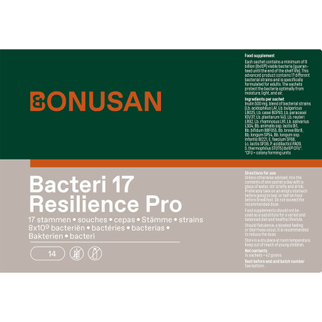 Bonusan Bacteri 17 Expert Resilience 14 sobres