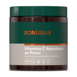 Bonusan Vitamina C Ascorbatos en Polvo 250 Gramos
