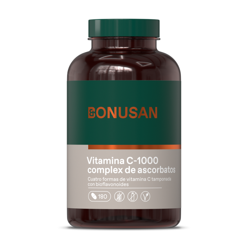 Bonusan Vitamina C-1000 complex de ascorbatos 180 Comprimidos
