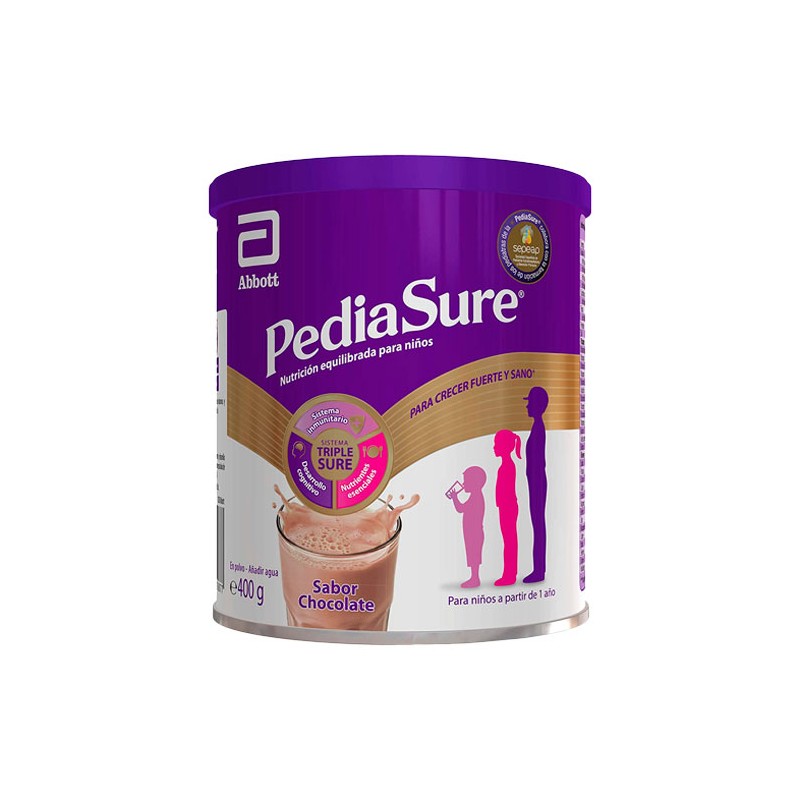 Pediasure Polvo Lata Chocolate 400g