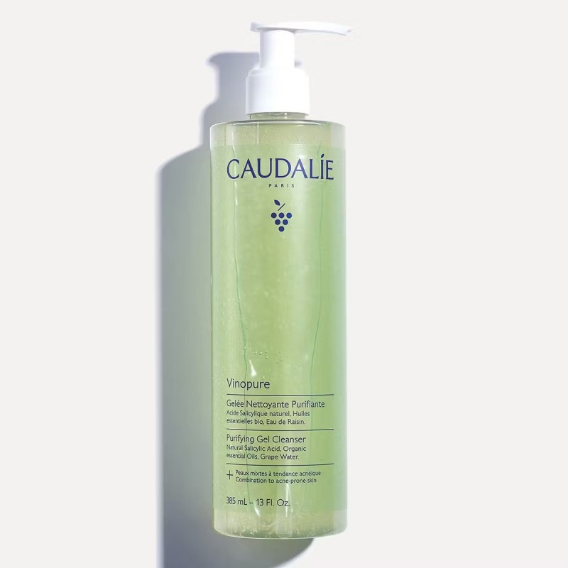 Caudalie Vinopure Gelatina Limpiadora Purificante con Acido Salicílico 385ml Caudalie Vinopure Gelatina Limpiadora Purificante con Acido Salicílico 385ml