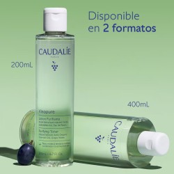 Caudalie Vinopure Tónico Purificante con Acido Salicílico 400 ml Envase Grande