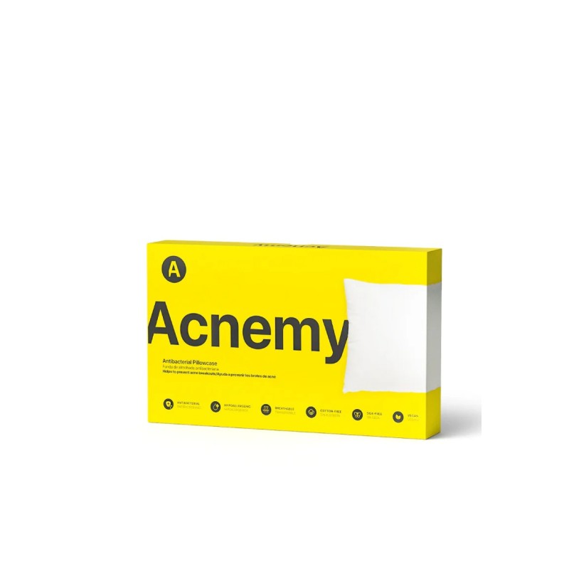 Acnemy funda de almohada antibacteriana 50x75cm Queen Size