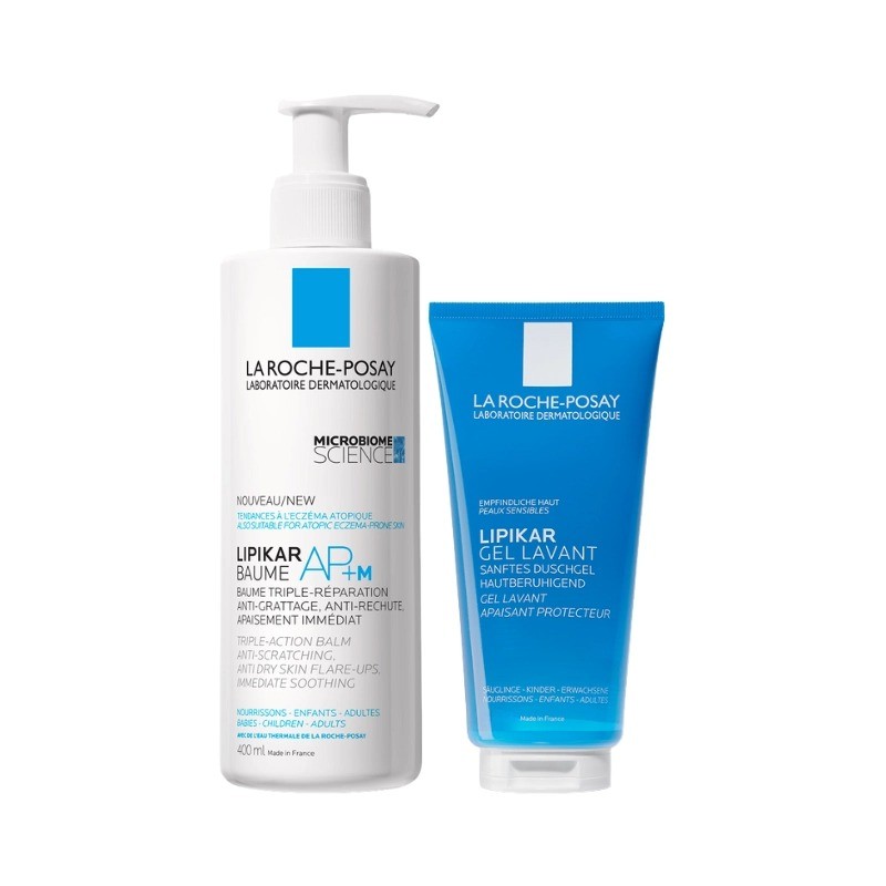 La Roche-Posay Lipikar Baume AP +M 400ml + Gel Lavant 100ml