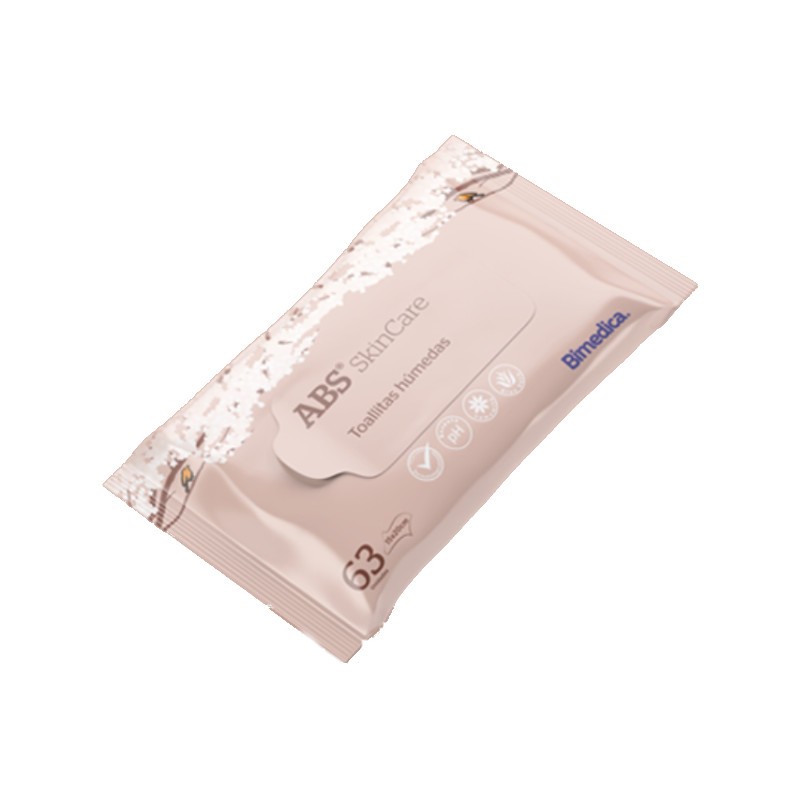 Abs Skincare Toallitas Húmedas 63 Unidades