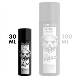 Black Hole Gel Base Silicona Jojoba Dilatacion Anal 30ml