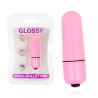 Glossy Small Bala Vibradora Rosa Intenso