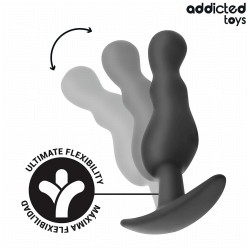 Addicted toys Set de 3 plug Anal Silicona Modelo 1