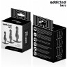 Addicted toys Set de 3 plug Anal Silicona Modelo 1