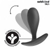 Addicted toys Set de 3 plug Anal Silicona Modelo 2