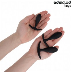 Addicted toys Set de 3 plug Anal Silicona Modelo 2