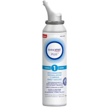 Rhinomer Plus+ 1 Fuerza Suave 125 ml Bebés y Adultos