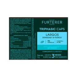 Rene Furterer Triphasic Caps Cabellos Largos Densidad & Fuerza 90 Cápsulas