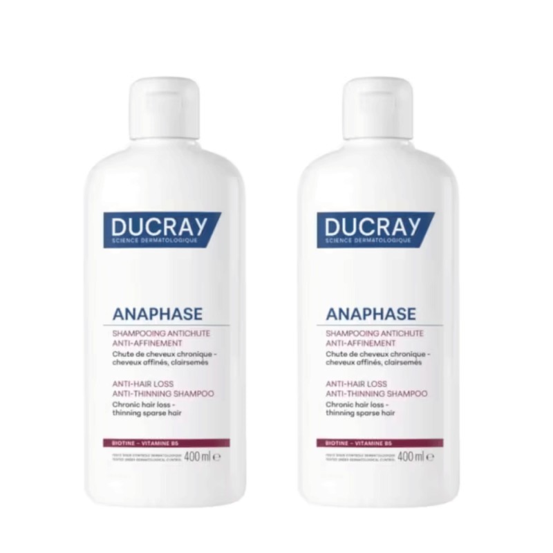 Ducray Anaphase+ Champú Anticaída 400ml + 400ml