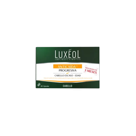 Luxéol Anticaída Progresiva 3 Meses 90 comprimidos