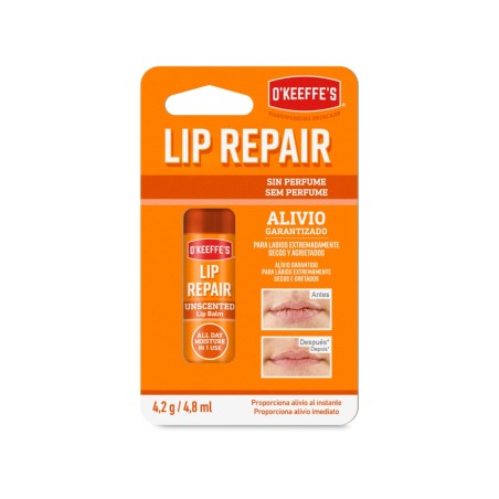 O'Keeffe'S Lip Repair Labial Reparador Sabor Neutro Sin Perfume