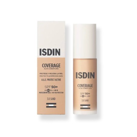 Isdin Coverage 30 G Color 3.0 Sand SPF 50+ Maquillaje Proteccion Solar