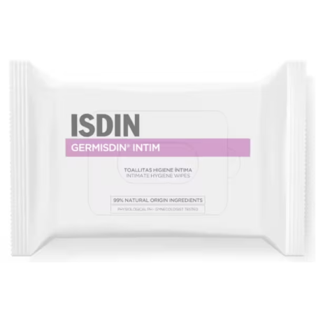 Isdin Germisdin Toallitas Higiene Íntima 20 Unidades