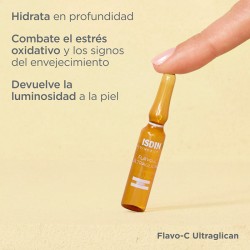 Isdin Isdinceutics Flavo C Ultraglicanos 30 + 30 Ampollas Duplo Promoción