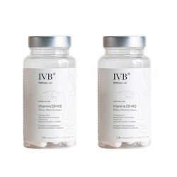IVB Vitamina D3+ K2 90 + 90 Cápsulas Duplo Promocion