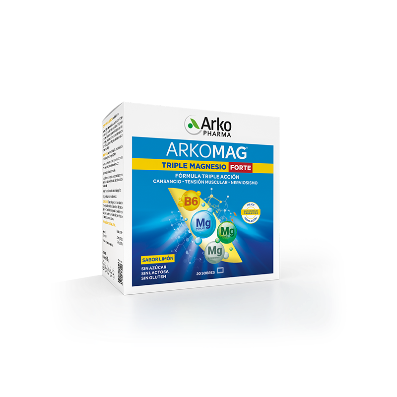 Arkomag Triple Magnesio Forte 20 Sobres
