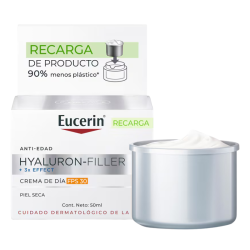 Eucerin Recarga Hyaluron Filler Antiedad Día FPS30 50 ml