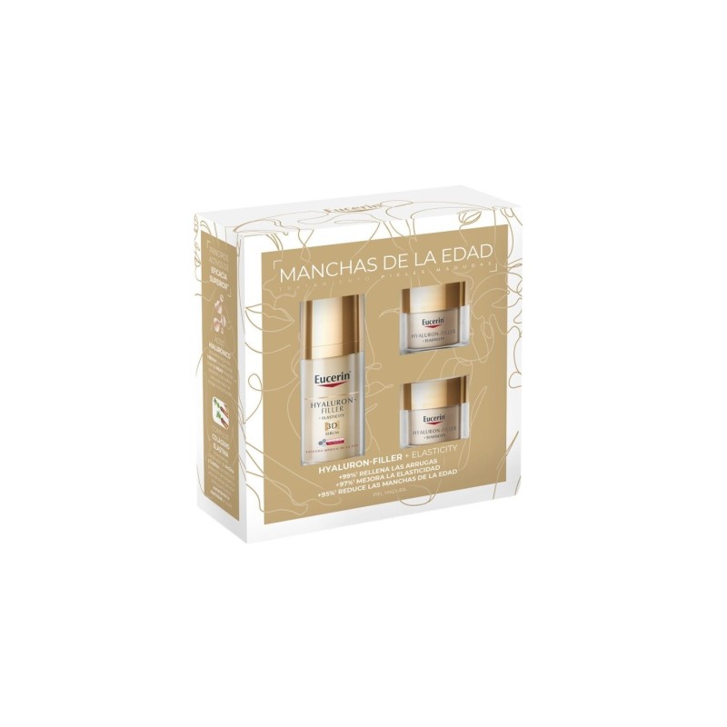 Eucerin Hyaluron Filler Elasticity 3D Sérum + Mini Elasticity Día + Mini Elasticity Noche Cofre