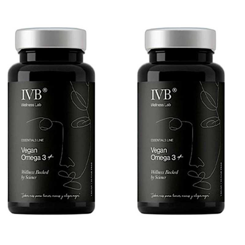 IVB Vegan Omega 3+ 90 +90 Cápsulas Duplo Promocion IVB Vegan Omega 3+ 90 +90 Cápsulas Duplo Promocion