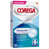 Corega Blanqueador 30 Tabletas Limpiadoras