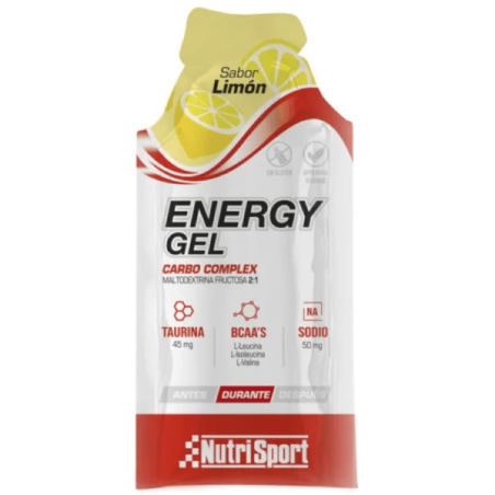 Nutrisport Energy Gel Limon 24 Unidades