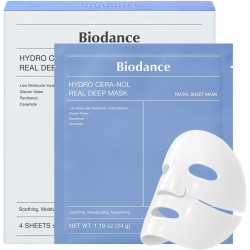 Biodance Hydro Cera-nol Real Deep Mask Pack 4 Mascarillas