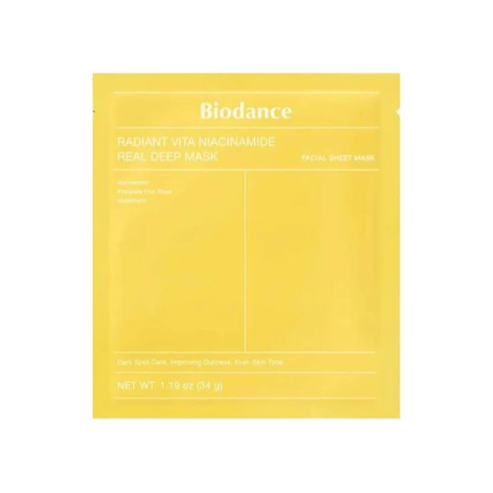 Biodance Radiant Vita Niacinamide Real Deep 1 Mascarilla