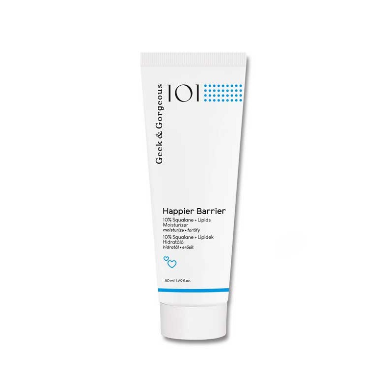 Geek & Gorgeous Happier Barrier Crema 50ml 10% Escualeno + Lípidos