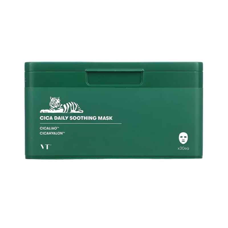 Vt Cosmetics Mascarillas faciales Cica Daily Soothing 30 Unidades