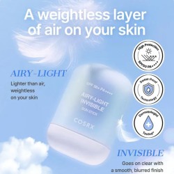 Cosrx Airy Light Invisible Protector Solar Stick Spf50 Pa Lightweight 19g