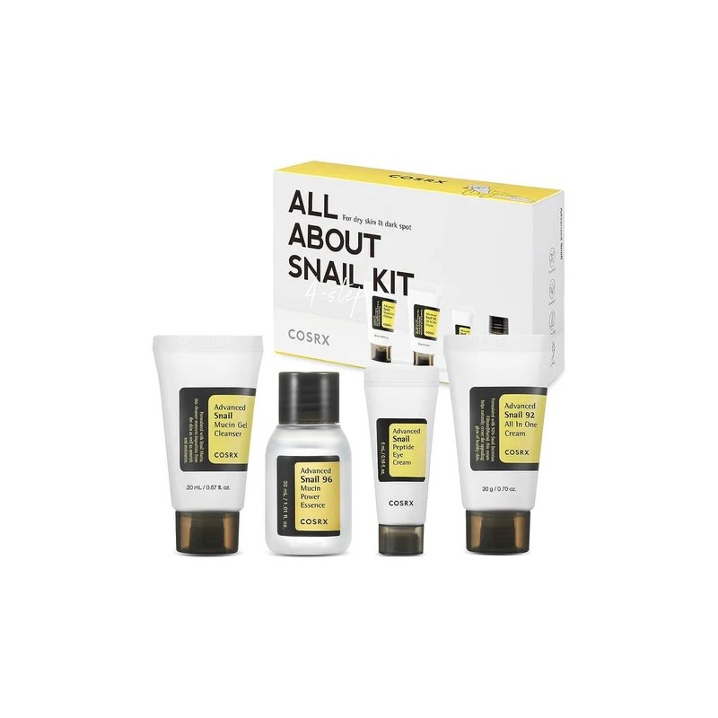 Cosrx All About Snail Kit Completo Rutina Con regalo