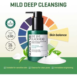 Some By Mi Bye Bye Blackhead 30 Days Miracle Green Tea Tox Bubble Cleanser 120ml