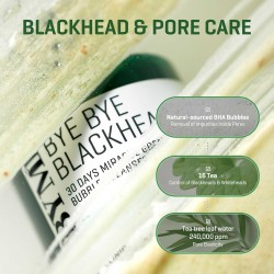 Some By Mi Bye Bye Blackhead 30 Days Miracle Green Tea Tox Bubble Cleanser 120ml