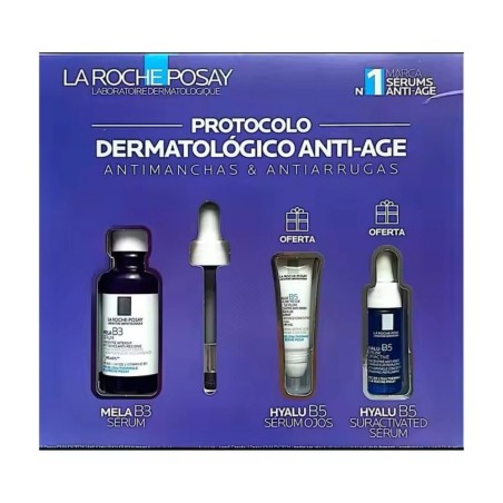 La Roche Posay Mela B3 Sérum Concentrado Anti Manchas 30ml + Hyalu B5 Ojos 5ml + Hyalu B5 Serum 10ml