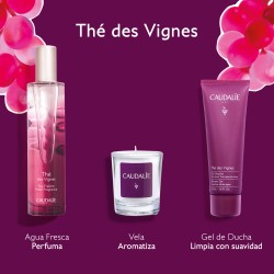 Caudalie Thé des Vignes 50ml + Vela + Gel Ducha 50ml