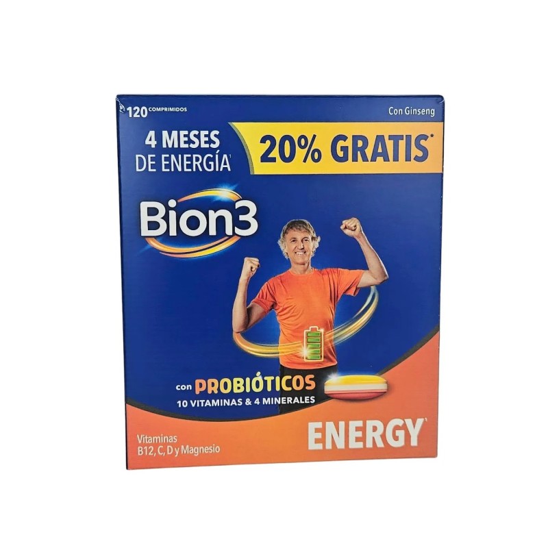 Bion3 Energy 120 Comprimidos Pack Promocional