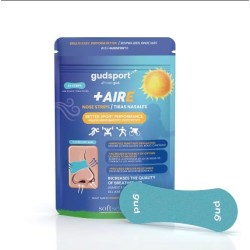 Gudslip Colors Tira Nasal Mejora Respiracion Color Azul Claro