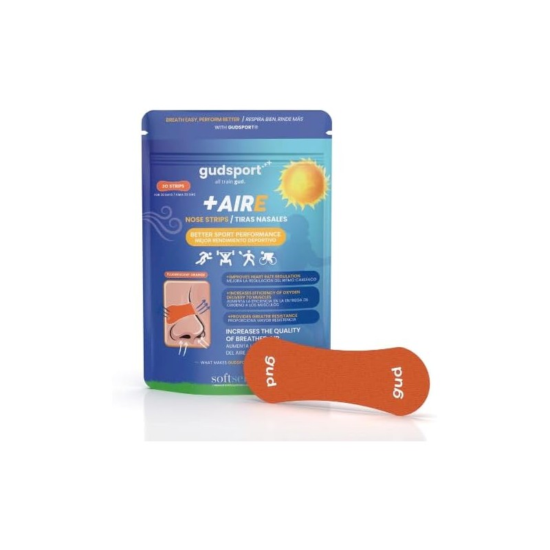 Gudslip Colors Tira Nasal Mejora Respiracion Color Naranja