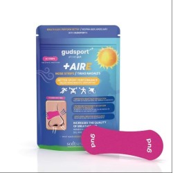 Gudslip Colors Tira Nasal Mejora Respiracion Color Rosa