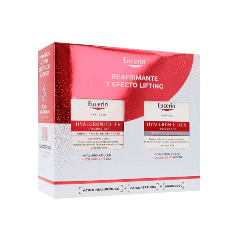 Eucerin Volume Lift Crema Día Spf15 50ml + Crema Noche 50ml Cofre